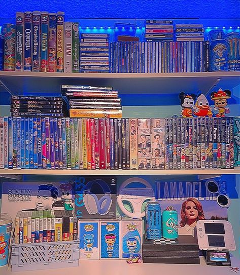 ✅ CLICK THE LINK!⬆️  for your home theater. . #Cd_Holder_Aesthetic #Cd_Shelf_Ideas #Dvd_Collection_Aesthetic #Cd_Collection_Aesthetic Dvd Collection Display, Dvd Collection Aesthetic, Cd Collection Aesthetic, Disney Dvd Collection, Dvd Storage Ideas, 90s Room Aesthetic, Movie Shelf, Dvd Display, Disney Funko Pop