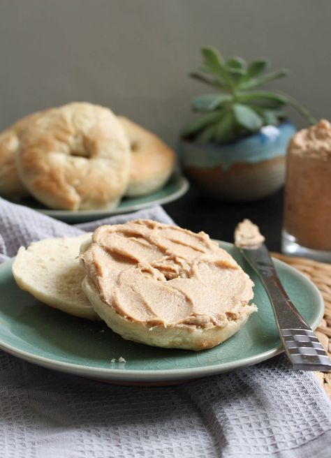 Wrestling Meals, Spread For Bagels, Carrot Cake Bread, Bagel Spread, January Recipes, Chocolate Hummus, Bagel Toppings, Maple Cream Cheese, Vegan Food Ideas