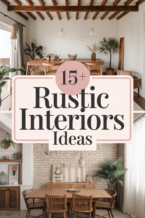 15 Rustic Interiors That Bring Charm to Your Home

Explore rustic interiors that add warmth and character to any space. From cozy wooden beams to vintage decor these charming ideas create a welcoming atmosphere. Think farmhouse chic with soft textiles natural materials and earthy colors. Perfect for anyone who loves cozy home vibes and timeless style.  https://fabricerie.com/rustic-interiors-ideas Rustic Scandinavian Interior, Wooden Ladder Decor, European Farmhouse Decor, Distressed Wood Floors, Shabby Chic Cushions, Home Vibes, Rustic Farmhouse Table, Reclaimed Wood Shelves, Rustic Mason Jars