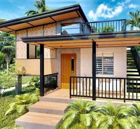 Up And Down House Design Philippines, Kubo House Design Philippines, Bungalow House Design Philippines, Bahay Kubo Design Philippines, Modern Bahay Kubo, House Exterior Design Philippines, Small House Design Philippines, Small House Exteriors, Philippines House Design