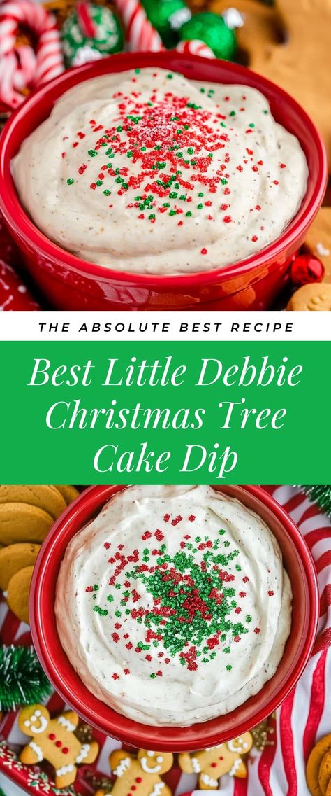 Image for Best Little Debbie Christmas Tree Cake Dip Christmas Cake Dip Little Debbie, Christmas Tree Dip Little Debbie Recipe, Little Debby Christmas Tree Cake Dip, Hostess Christmas Tree Cake Dip, Christmas Tree Dip Little Debbie Easy, Little Debbie Christmas Dip, Christmas Tree Cakes Dip, Christmas Tree Trifle Desserts, Christmas Cake Dip Recipe