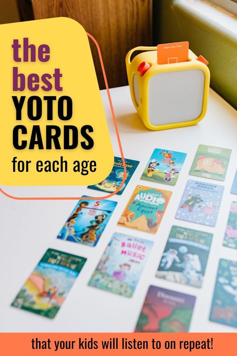 Yoto Card Storage, Yoto Cards, Yoto Mini, Yoto Player, Ballet Music, Amazon Card, Make Your Own Card, Player Card, Little Library