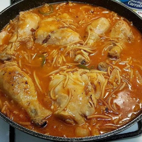 Chicken Fideo Recipe, Fideo Recipe, Beef Taco Casserole, Pollo Recipe, Season Chicken, Low Carb Mexican, Homemade Enchiladas, Recipes Authentic, Mexican Soup