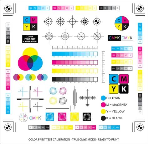 Color mixing scheme or color print test ... | Premium Vector #Freepik #vector #cmyk-printing #cmyk #offset #cmyk-color Color Wheel Design, Cmyk Design, Math Coloring, Color Test, Cmyk Print, Grid Design, Color Wheel, Eps Vector, Color Print