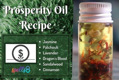 Prosperity Oil Recipe: Attract Good Fortune in Abundance! – Spells8 Rituals For Abundance, Oils For Prosperity, How To Make Prosperity Oil, Money Incense Recipe, Prosperity And Abundance Spell, Come To Me Oil Recipe Witchcraft, Money Spray Recipe, How To Make Protection Oil, Money Spell Oil Recipe