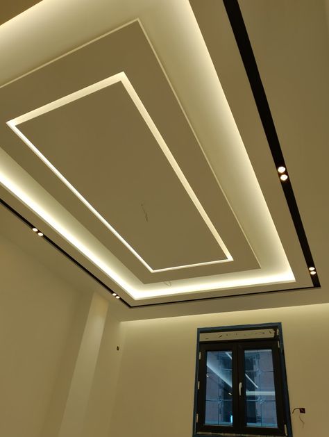 False Ceiling Bedroom Aesthetic, Study Room False Ceiling Design, False Ceiling Designs For Living Room, Pop Lighting Ideas, Latest False Ceiling Design Living Rooms, Pop For Hall, Pop False Ceiling Design For Bedroom, Pop Design Ceiling Hall, Hall Pop Ceiling Design