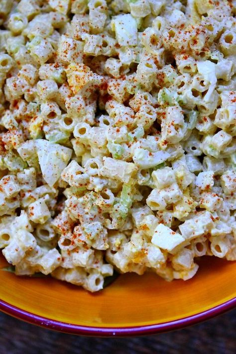 Old Fashioned Macaroni Salad, Macaroni Salads, Barbecue Recipe, Cold Salads, Quinoa Pasta, Potato Salads, Bbq Recipe, Best Macaroni Salad, Mac Salad