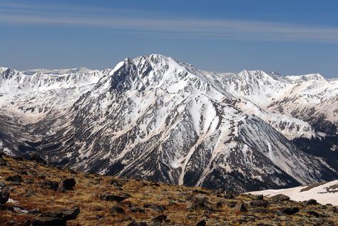 La Plata Peak as seen from the south ridge of Mount Elbert. Description from summitpost.org. I searched for this on bing.com/images Mount Elbert, Bighorn Sheep, Continental Divide, The Rocky Mountains, Colorado Mountains, Mountain Home, Mount Rainier, Rocky Mountains, The South