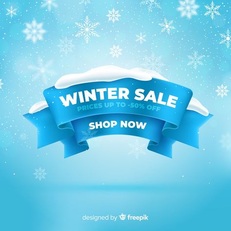 Winter Sale Design, Winter Sale Banner, Winter Logo, Winter Banner, Sale Sticker, Winter Poster, Print Design Template, Winter Resort, New Year Illustration