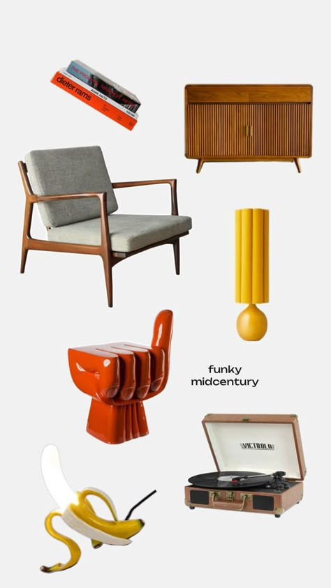 Midcentury Eclectic, Midcentury Modern, Furniture