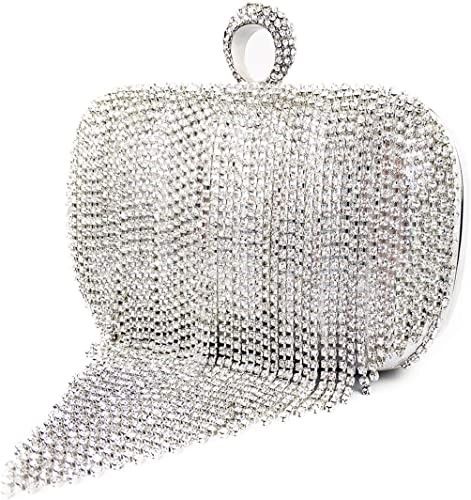 zebrum Womens Evening Clutch Bag Designer Evening Handbag,Lady Party Clutch Purse Wedding Clutch Purse, Rhinestone Handbags, Clutch Purse Black, Party Clutch, Wedding Clutch, Cute Handbags, Evening Handbag, Wedding Bag, Evening Clutch Bag