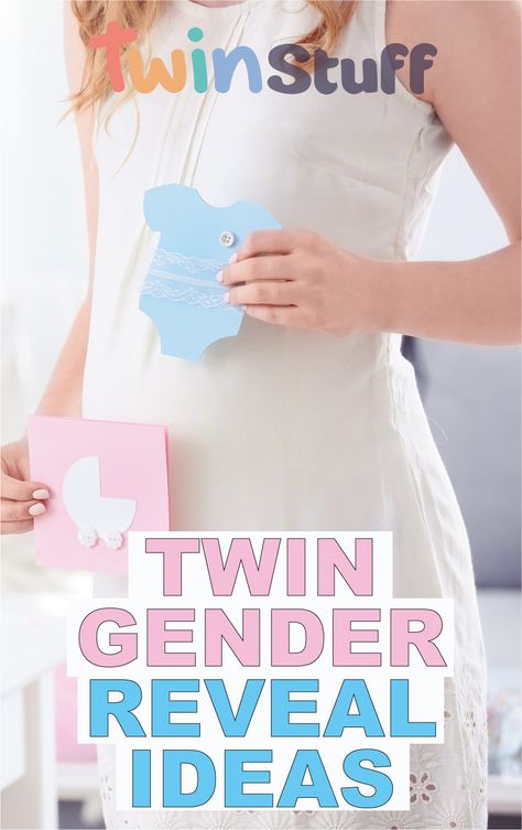 Twin Gender Reveal Ideas, Twin Gender Reveal Party, Gender Reveal Party Food, Gender Reveal Diy, Gray Headboard, Twin Gender Reveal, Twin Pregnancy Announcement, Gender Reveal Unique, Gender Reveal Games