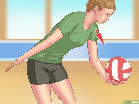 How to Do an Underhand Serve: 12 Steps (with Pictures) - wikiHow Volleyball Referee, Volleyball Drills For Beginners, Volleyball Serve, Lesson Plan Organization, Volleyball Match, Volleyball Skills, Volleyball Practice, Teachers Toolbox, First Grade Sight Words