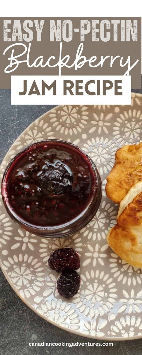 BLACKBERRY JAM No Pectin Blackberry Jam No Pectin, Blackberry Jam, Pleasing Everyone, Learn To Cook, Taste Buds, Easy Recipes, Blackberry, Jam, Good Food