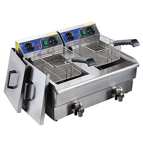 10L Commercial Electric Deep Fryer Frying Countertop Bask... https://www.amazon.com.au/dp/B07L2PL8FK/ref=cm_sw_r_pi_dp_U_x_WMXjCbCW4BSNW Tempura Vegetables, Kitchen Faucet Ideas, Best Deep Fryer, Beds With Storage Drawers, Soft Serve Ice Cream Machine, Deep Fat Fryer, Blender For Smoothies, Electric Fryer, Best Charcoal Grill