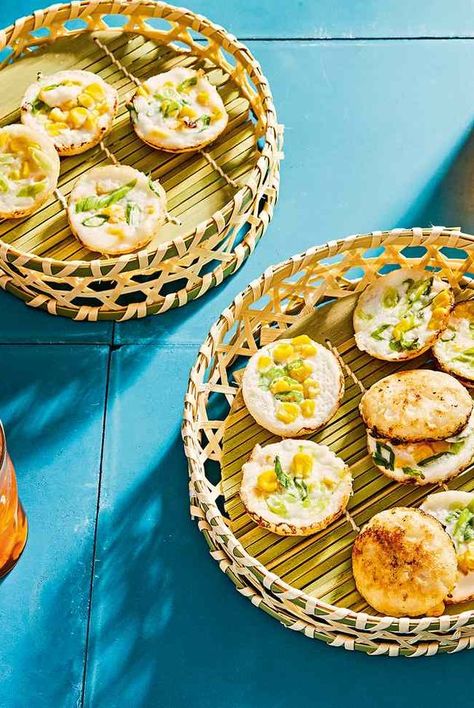 This recipe for Thai coconut pancakes from Pepper Teigen—Chrissy Teigen's mom—is a family favorite passed down from mother to daughter. Thai Coconut Pancakes, Comfort Food Desserts, From Mother To Daughter, Cake Pop Maker, Coconut Pancakes, Mother To Daughter, Cooking Jasmine Rice, Thai Coconut, Easy Baking Recipes