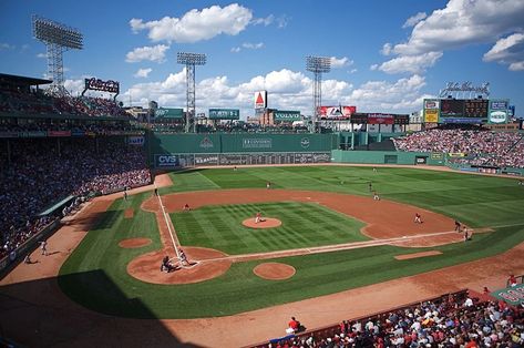 Major League Baseball Stadiums, Fenway Park Boston, Mlb Stadiums, Red Sox Nation, Baseball Park, Baseball Stadium, Fenway Park, Play Baseball, Baseball Game