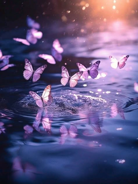 Art Papillon, Aesthetic Landscape, Beautiful Butterfly Pictures, Iphone Wallpaper Landscape, Cute Summer Wallpapers, Butterfly Background, Beautiful Butterflies Art, Pretty Phone Wallpaper, Cellphone Wallpaper Backgrounds