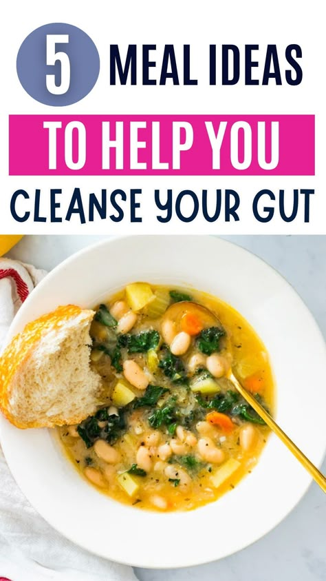 Join Jalynn in her Reboot Guide as she guides you through a Gentle Gut Detox! Explore delicious detox meals, discover amazing gut-healing foods, and learn how to reset your gut for a healthier, happier life. Get ready for a gut-cleansing journey! 3 Day Gut Cleanse, Easy Gut Healthy Dinner, 3 Day Detox Cleanse With Food, Gut Cleaning Food, Gut Bacteria Cleanse, Gut Soothing Recipes, Cleansing Your Gut, Easy Gut Healing Recipes, Detox For Gut Health