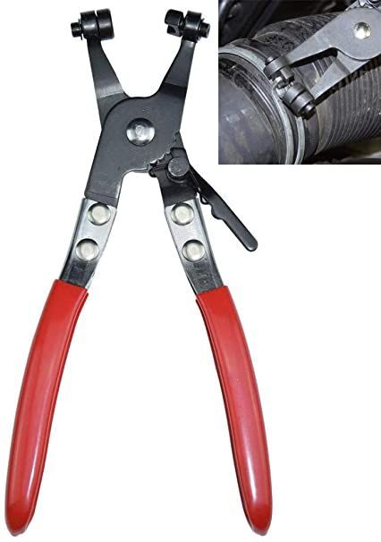 CNWOOAIVE Hose Clamp Pliers for Removal and Installation of Ring-Type or Flat-Band Hose Clamps Flexible Fast, Spring Flats, Lock Design, Hose Clamps, Water Pipe, Types Of Rings, Water Pipes, Pliers, Fashion Flats