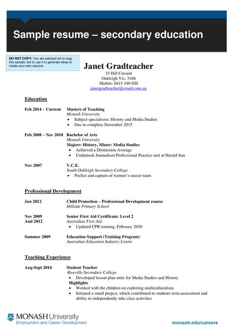 Education Teacher Resume Sample - How to draft an education Teacher Resume Sample? Download this Education Teacher Resume Sample template now! Teacher Resume Template Free, Elementary Teacher Resume, Teacher Resume Examples, Curriculum Vitae Resume, Teaching Resume, Education Resume, Job Resume Template, Student Resume, Teacher Resume Template