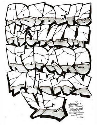 I thought this was really cool in the way that all the letters fit together like it was one form.  It reminds me of a rock that has many cracks and the cracks form the letters Wildstyle Graffiti Sketch, Outlines Drawing, Letters Styles, Graffiti Font Style, Old School Graffiti, Graffiti Alphabet Styles, Alphabet Graffiti, Graffiti Lettering Alphabet, Graffiti Art Letters