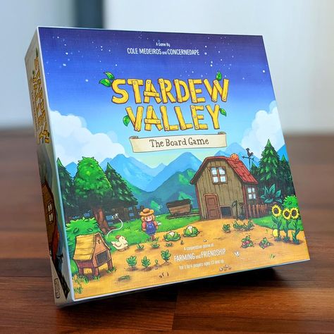 Visit this site to buy a copy of the official Stardew Valley board game. Valley Game, Cooperative Games, Board Game Geek, Under The Surface, Shot Photo, New Video Games, Games To Buy, Cute Games, Paper Crafts Origami