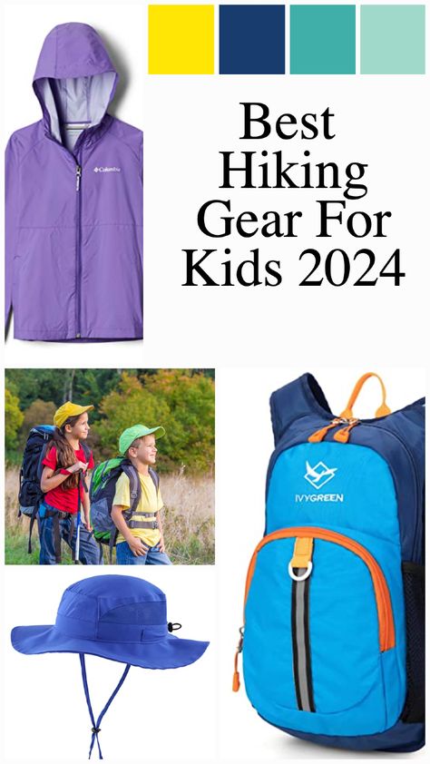 This is the ultimate guide to essential hiking gear for kids, with recommendations for kids' hiking gear to suit different seasons and ages. Best hiking gear for kids of all ages including hiking gear for toddlers, winter hiking gear for kids and other kids' hiking gear essentials that they will need to stay comfortable while exploring the outdoors. Backpacking With Kids, Winter Hiking Gear, Kids Camping Gear, Best Hiking Gear, Kids Hiking, Toddler Gear, Hiking With Kids, Hiking Gifts, Kids Gear