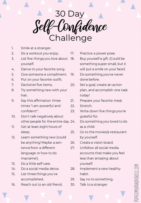 30 Day Self Healing Challenge, 30 Day Challenge Self Improvement, Tips For Self Confidence, 30 Days Confidence Challenge, 30 Day Self Confidence Challenge, How To Feel Confident About Yourself, 30 Day Confidence Challenge, How To Feel Confident, How To Build Self Confidence