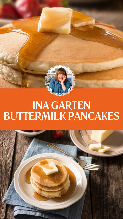 Ina Garten Buttermilk Pancakes Buttermilk Eggs, Fluffy Buttermilk Pancake Recipe, Buttermilk Pancakes Recipe, Fluffy Buttermilk Pancakes, Fluffy Pancake Recipe, Buttermilk Pancakes Fluffy, Bread Puddings, Pancake Recipe Buttermilk, Ina Garten Recipes