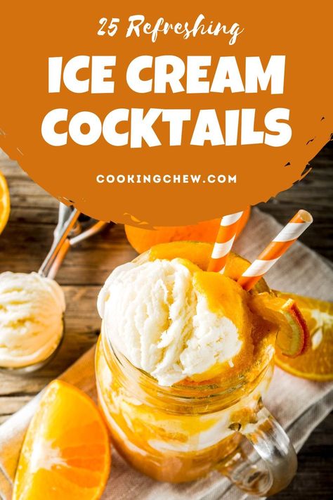 One of the best ways to beat a hot summer day is right here in this list of creamy, dreamy ice cream cocktails! Alcoholic Ice Cream Drinks, Alcoholic Ice Cream, Cream Cocktails, Ice Cream Cocktails, Lime Ice Cream, Unique Cocktail Recipes, Boozy Milkshake, Chocolate Fudge Sauce, Ice Cream Drinks