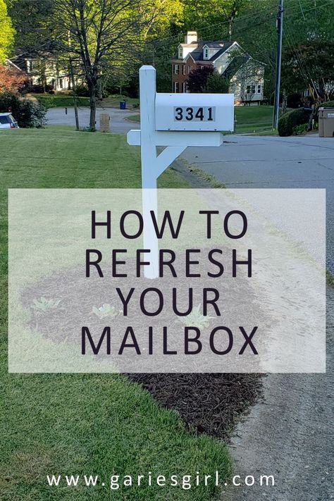 Everyone is excited to get out of the house and make some small, inexpensive updates around their properties. Giving your mailbox a mini-makeover is quick and easy and best of all, very budget friendly! Head over to the blog (link in my bio) to find out how you can refresh your mailbox! March Daffodils, Farmhouse Mailboxes, Mailbox Planter, Mailbox Stand, Old Mailbox, Mailbox Garden, Mailbox Makeover, Wooden Mailbox, Mailbox Landscaping