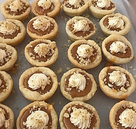 Caramel Cup Tassies, Caramel Cups Recipe, Carmel Cup Tassies, Carmel Cups Recipe, Carmel Cup Cookie Recipe, Caramel Cup Cookies, Caramel Cups Cookies, Caramel Tassies Recipe, Caramel Cookie Cups