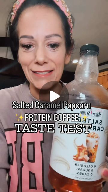 Tonya Spanglo on Instagram: "✨TASTE TEST✨ Brand new SALTED CARAMEL POPCORN Premier Shake=10/10 IT’S GOOOOD! @premierprotein @enjoyjavy @skinnymixes #tastetest #review #protein #coffee #goodmorning #morningmotivation #morningroutine #weightloss #weightlossjourney #weightlosstips #transformation #coffeetime #drink #recipe #yum" Protein Shake Brands, Protein Puddings, Tonya Spanglo, Salted Caramel Coffee, Premier Protein Shakes, Popcorn Recipes Caramel, Salted Caramel Popcorn, Bariatric Food, Protein Coffee