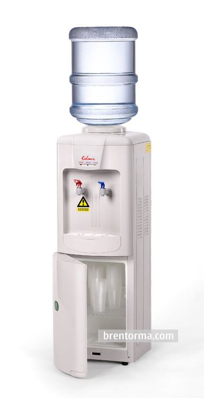 Bottled Water Dispenser w/Storage Compartment 28L-C Water Dispensers, Bottled Water, Water Coolers, Water Cooler, Water Dispenser, Storage Compartments, Compressor, Cupboard, Storage Cabinet