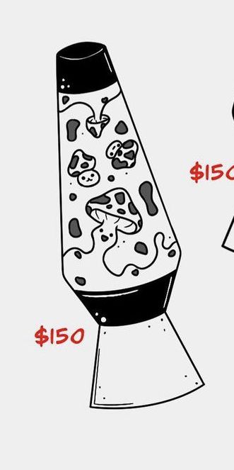 Mushroom Lava Lamp Tattoo, Lava Lamp Drawing Easy, Lava Lamp Doodle, Traditional Lava Lamp Tattoo, Lava Lamp Drawing, Lava Lamp Tattoo, Lil Drawings, Lil Doodles, Lamp Tattoo