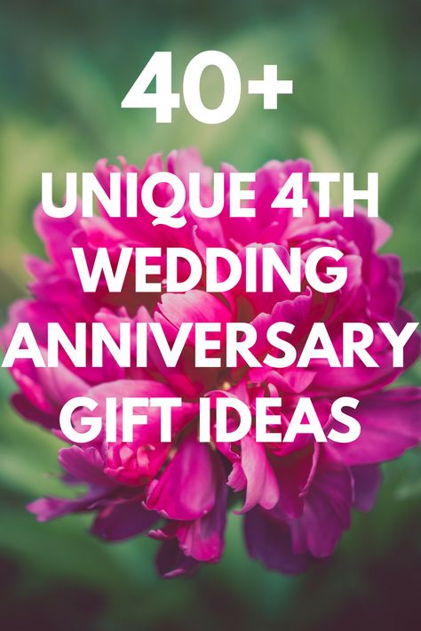 4th Wedding Anniversary Gifts For Him, 4 Year Wedding Anniversary, Second Year Anniversary Gift, Anniversary Gift Ideas For Him, 4th Year Anniversary Gifts, Wedding Anniversary Gift Ideas, Anniversary Ideas For Him, 4th Wedding Anniversary Gift, Marriage Anniversary Gifts