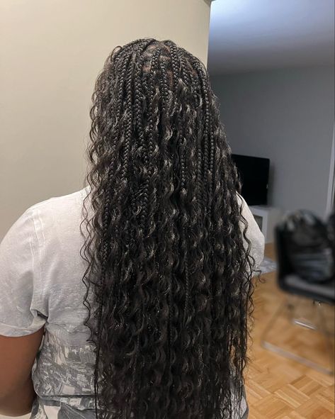 Knotless Goddess Braids as Summer hair style Natural Braids, Quick Braided Hairstyles, Business Hairstyles, Boho Braids, Boho Hairstyles, Summer Hairstyles, Locs, Hair Inspo, Cute Hairstyles