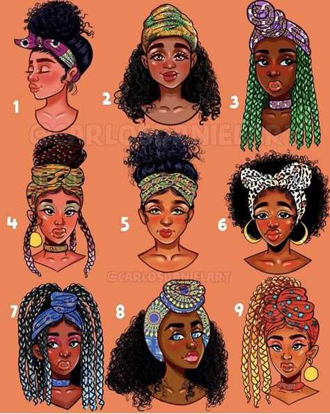 Headwrap Hairstyles, African Hair Wrap, Head Wrap Styles, Hair Wrap Scarf, Afrikaanse Kunst, Hair Scarf Styles, Head Scarf Styles, Pelo Afro, Natural Hair Styles Easy