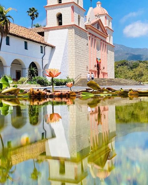 Santa Barbara Mission, Santa Ynez, Visit Santa, Visit California, California Dreamin', Spanish Colonial, Santa Barbara, Tourist Attraction, Dream Vacations