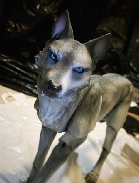 Ball Jointed Animals, Bjd Animals, Horse Figures, Wolf's Rain, Animal Figurine Toys, Diy Animals, Puerto Rico Art, Mythical Creatures Fantasy, 3d Printing Art