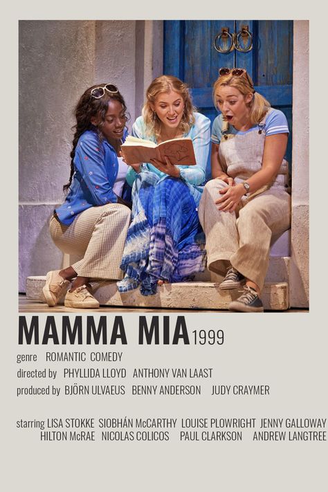 Mamma Mia The Musical, Sophie Sheridan, Broadway Musicals Posters, Musical Theatre Posters, Musical Wallpaper, Broadway Posters, Broadway Nyc, Film Posters Minimalist, Theatre Geek