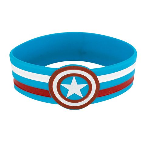 Rubber Bracelets, Bracelet Blue, Volkswagen Logo, Blue Bracelet, Harley Quinn, Captain America, Vehicle Logos, Great Deals, With Confidence