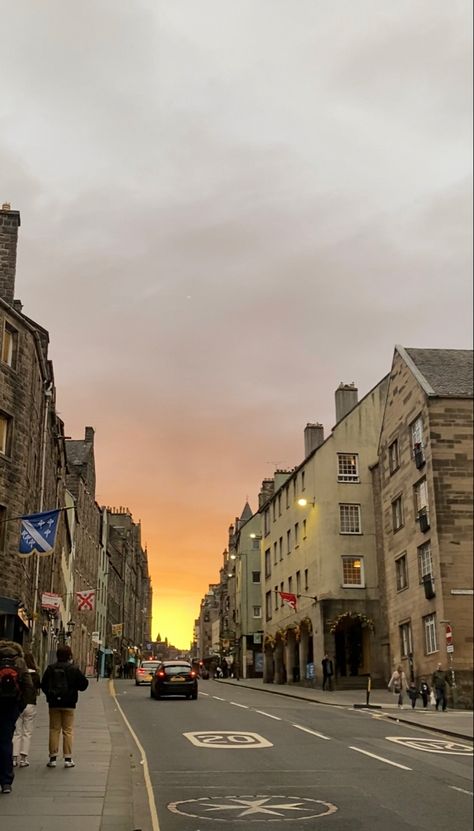 Edinburgh Sunset, Edinburgh, Street View