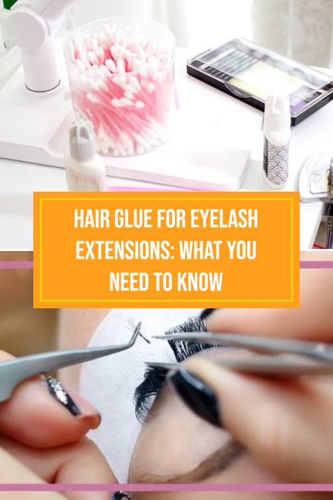 Thinking about using hair glue for your eyelash extensions? Here's the scoop! While it might seem like a quick fix, hair glue is not formulated for eyelash application and can cause damage and discomfort. It's best to stick with quality eyelash glue that mimics the materials in natural lashes. This guide will walk you through why using the right adhesive is essential for application, lasting wear, and keeping your natural lashes healthy. Skip the risks and keep those beautiful lashes safe with the best practices in eyelash application! How To Clean Lashes, Bueaty Tips, Eyelash Application, Hair Glue, Eyelashes Extensions, Tanning Sunscreen, Here's The Scoop, Eyelash Lift, Lash Adhesive