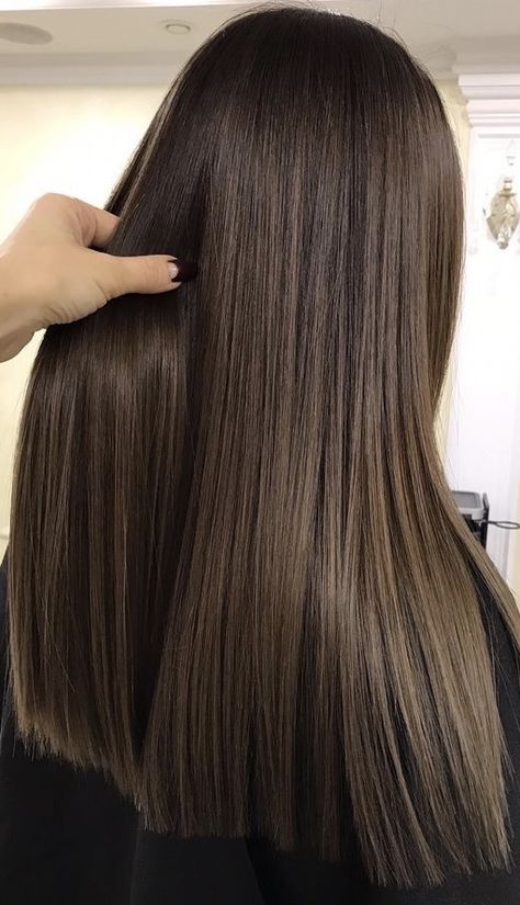 Brown Hair Inspo, Hair Color Light Brown, Long Hair Color, Brown Hair Balayage, Dark Brown Hair Color, Long Brown Hair, Trendy Hair Color, Brown Blonde Hair, Ombre Hair Color