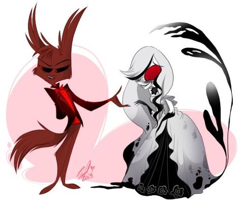 Damian and Ink Zoophobia Characters, Viziepop Art, Vivziepop Characters, Vizzie Pop, Vivziepop Art, Zoophobia Comic, Vivienne Medrano, Random Cartoon, Animation Artwork