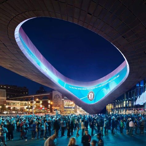 Facade Architecture Design, Barclays Center, Apartment Bedroom, Nova York, Facade Architecture, Stage Design, Parking Lot, Cloud Gate, Winter 2024