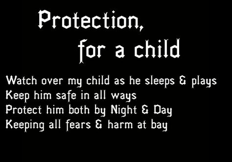 Protection for a child spell. Can also be used as a chant or mantra instead.  Mama Pagan Protection Chant For Someone Else, Protection Spell For Children, Cleansing Spell For Someone, Child Protection Spell, Protection Incantation, Protect Spell, Protection Spells For A Loved One, Protection Spells For Someone Else, Spells For Health