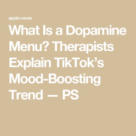 What Is a Dopamine Menu? Therapists Explain TikTok’s Mood-Boosting Trend — PS Healthy Dopamine Activities, Healthy Dopamine, Dopamine Menu Ideas, Detox Challenge, Brain Facts, Viral On Tiktok, Wellness Trends, List Of Activities, Mood Boost